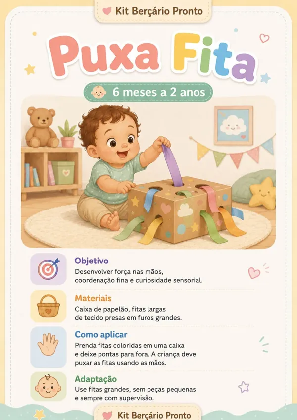 Exemplo de atividade da Biblioteca Visual Pequenas Descobertas 5